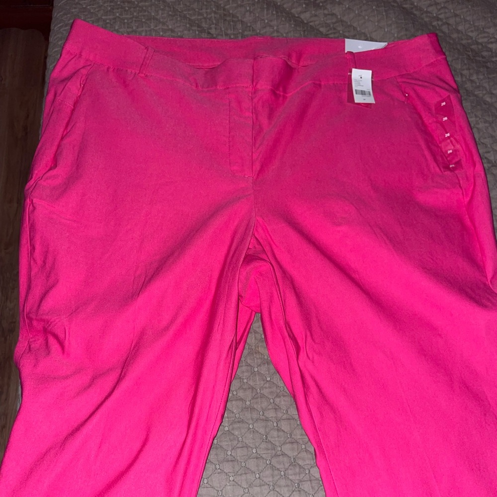 Lane Bryant 4 season pants in pink